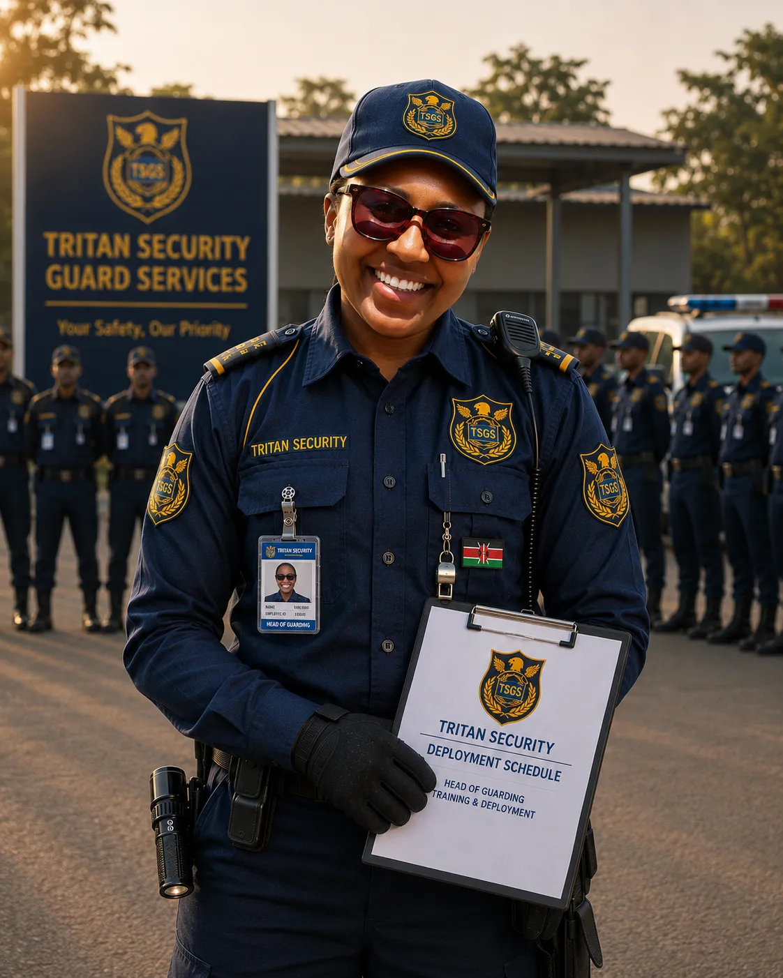 Head of Guarding — Training & Deployment